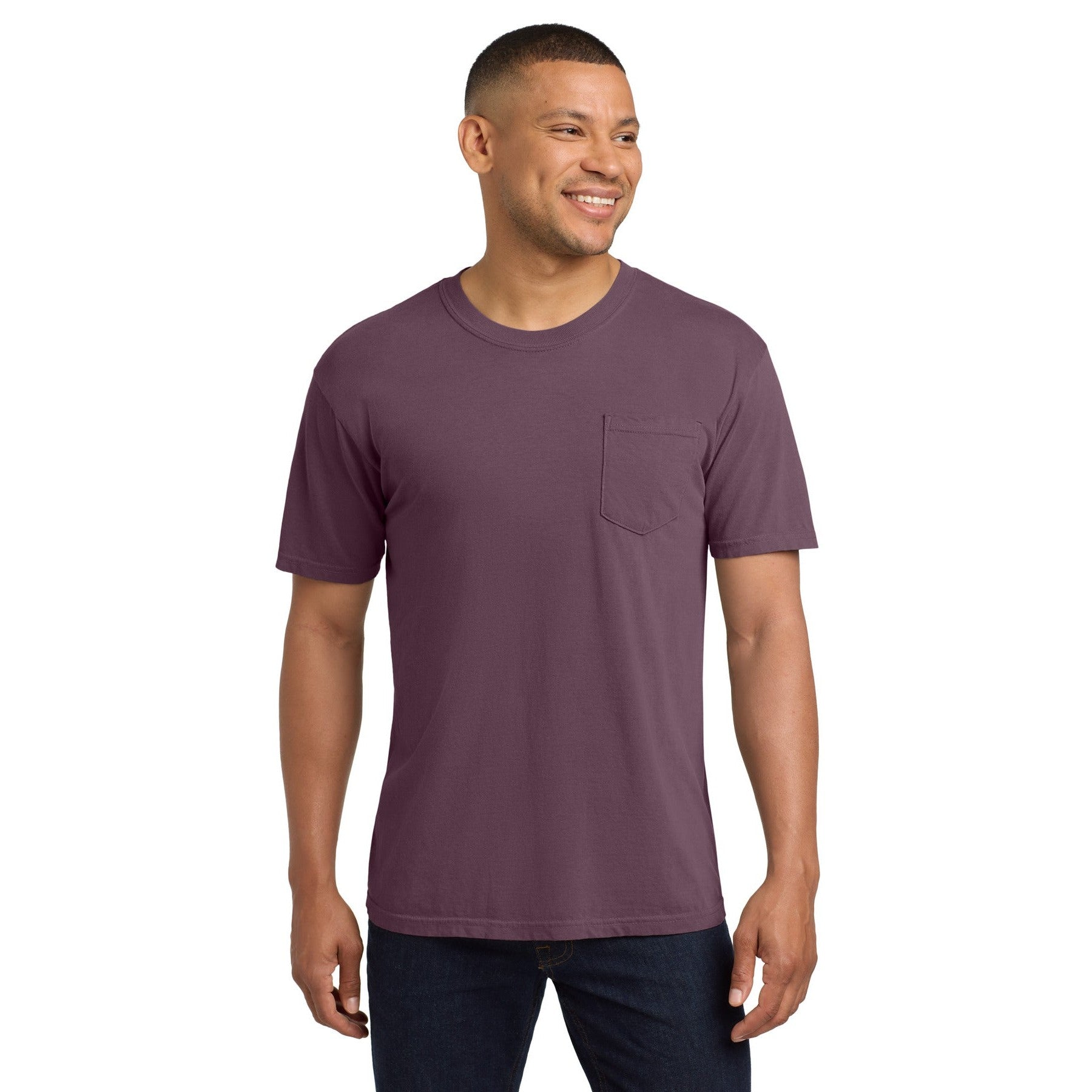 Comfort Colors-COMFORT COLORS ® Heavyweight Ring Spun Pocket Tee. 6030 1/2-MedTech-3